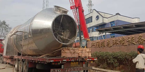 <i style='color:red'>废气喷淋塔</i>我们该怎样选择？厂家极悦为您1秒解决难题！